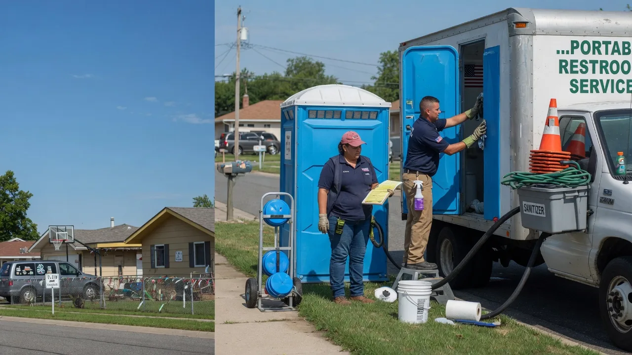Portable Toilet Rental in Steeleville, IL near me